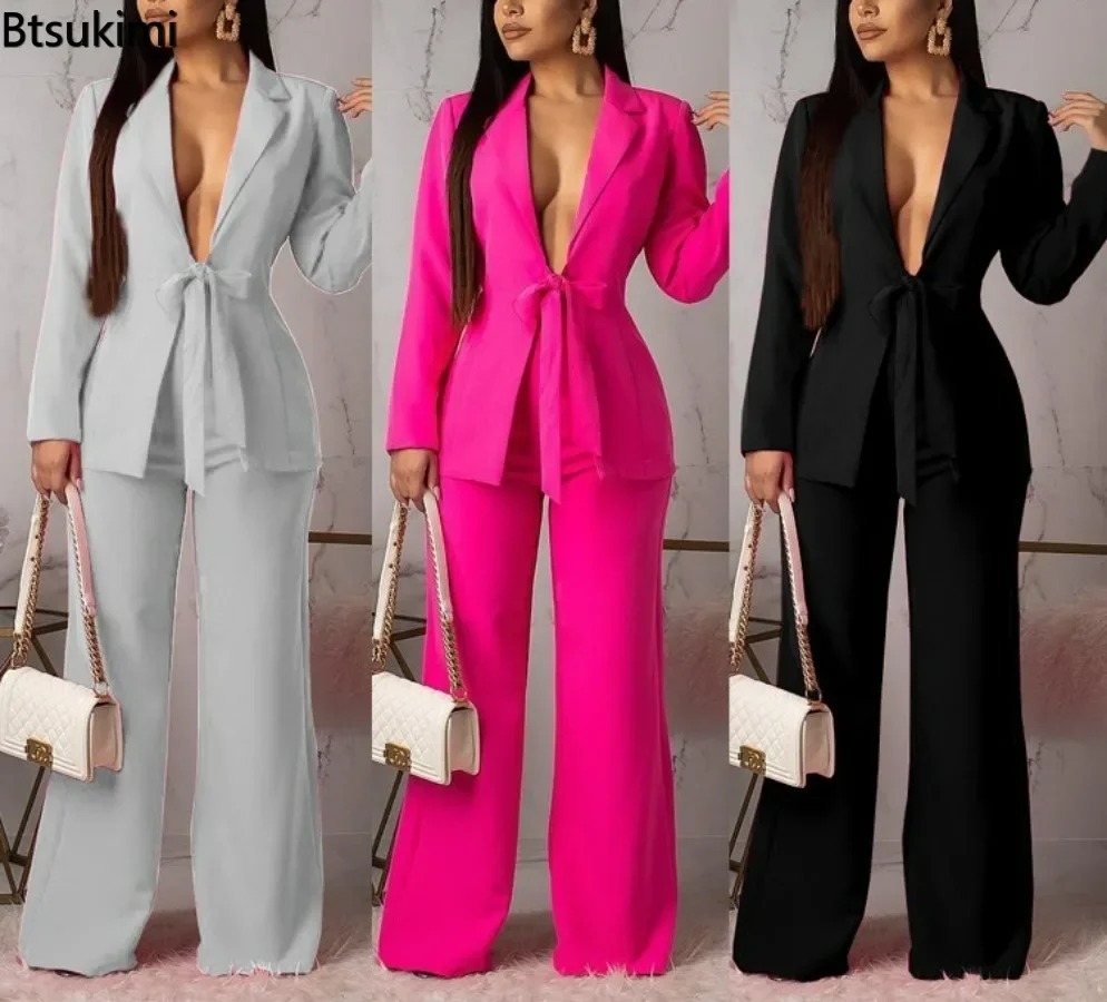 Women'S Formal Wear Pants Suit - New 2026 Women's Formal Business Suit
