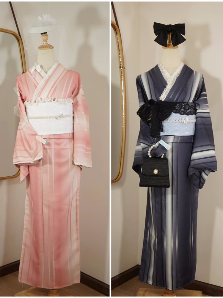 Women'S Formal Traditional Wear - Women Japan Style Formal Kimono Double
