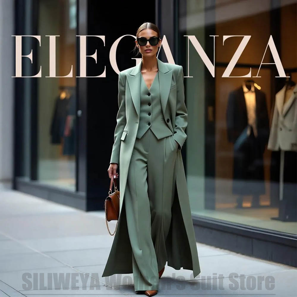 Chic Women's Suit Set Three Pi - огляд і ціна Women'S Formal Wear Pants Suit