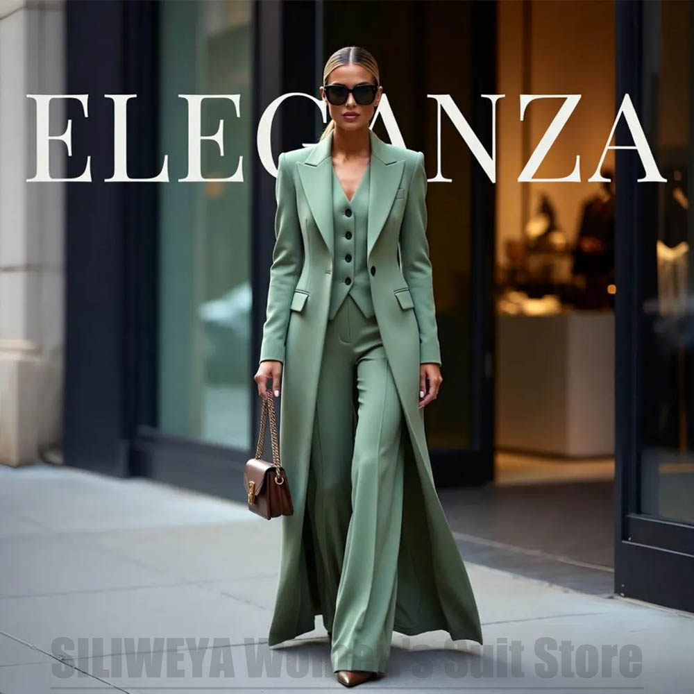 Chic Women's Suit Set Three Pi - огляд і ціна Women'S Formal Wear Pants Suit