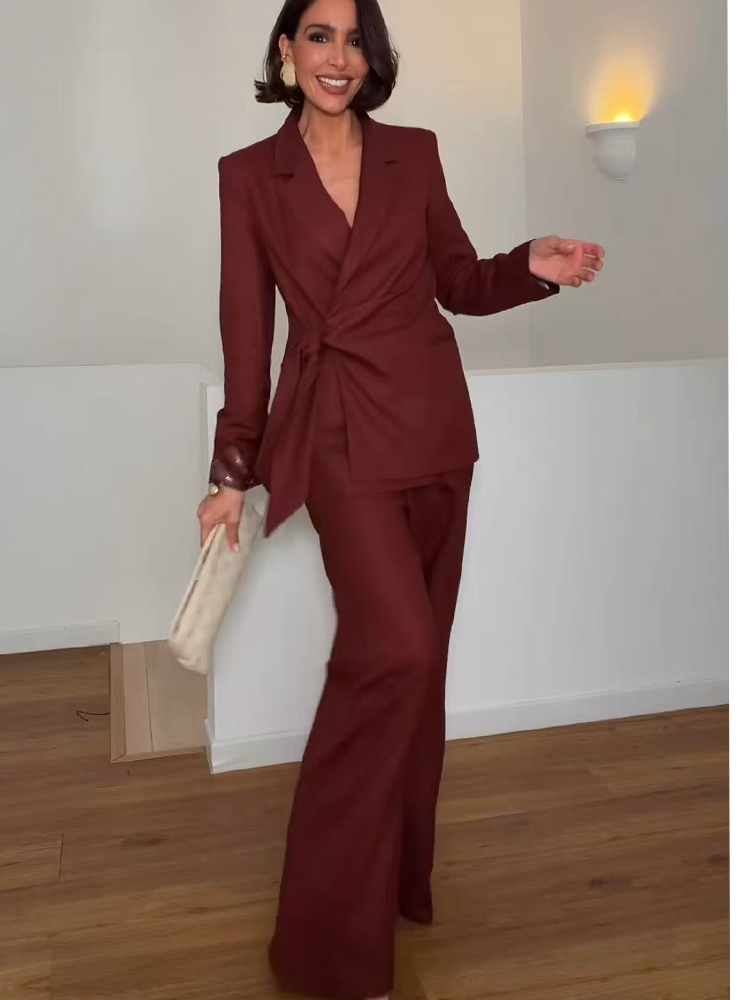 Fashion Office Ladies Blazer P - огляд і ціна Women'S Formal Wear Pants Suit