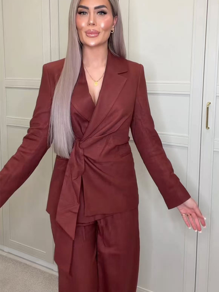 Fashion Office Ladies Blazer P - огляд і ціна Women'S Formal Wear Pants Suit