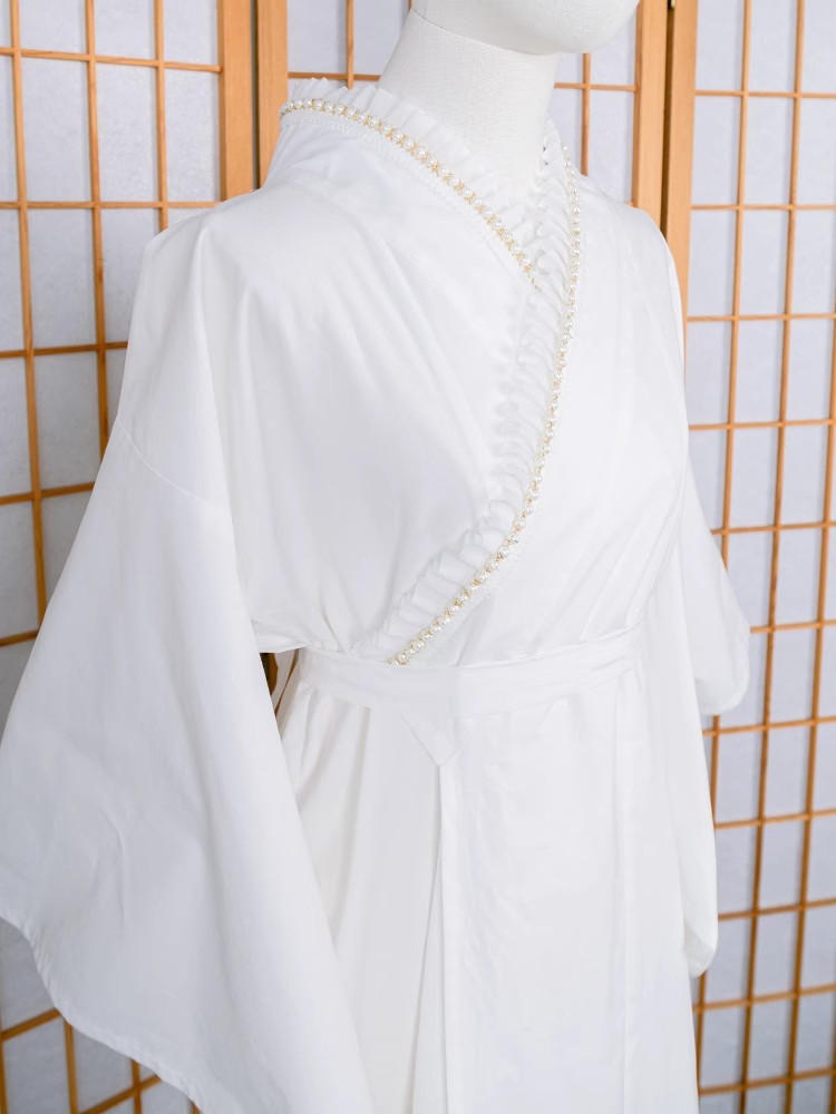Lace-Trimmed Kimono Undergarme - огляд і ціна Women'S Formal Traditional Wear