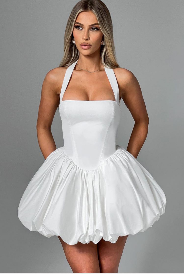 Elegant Halter Corset Short Dr - огляд і ціна Women'S Red Formal Wear