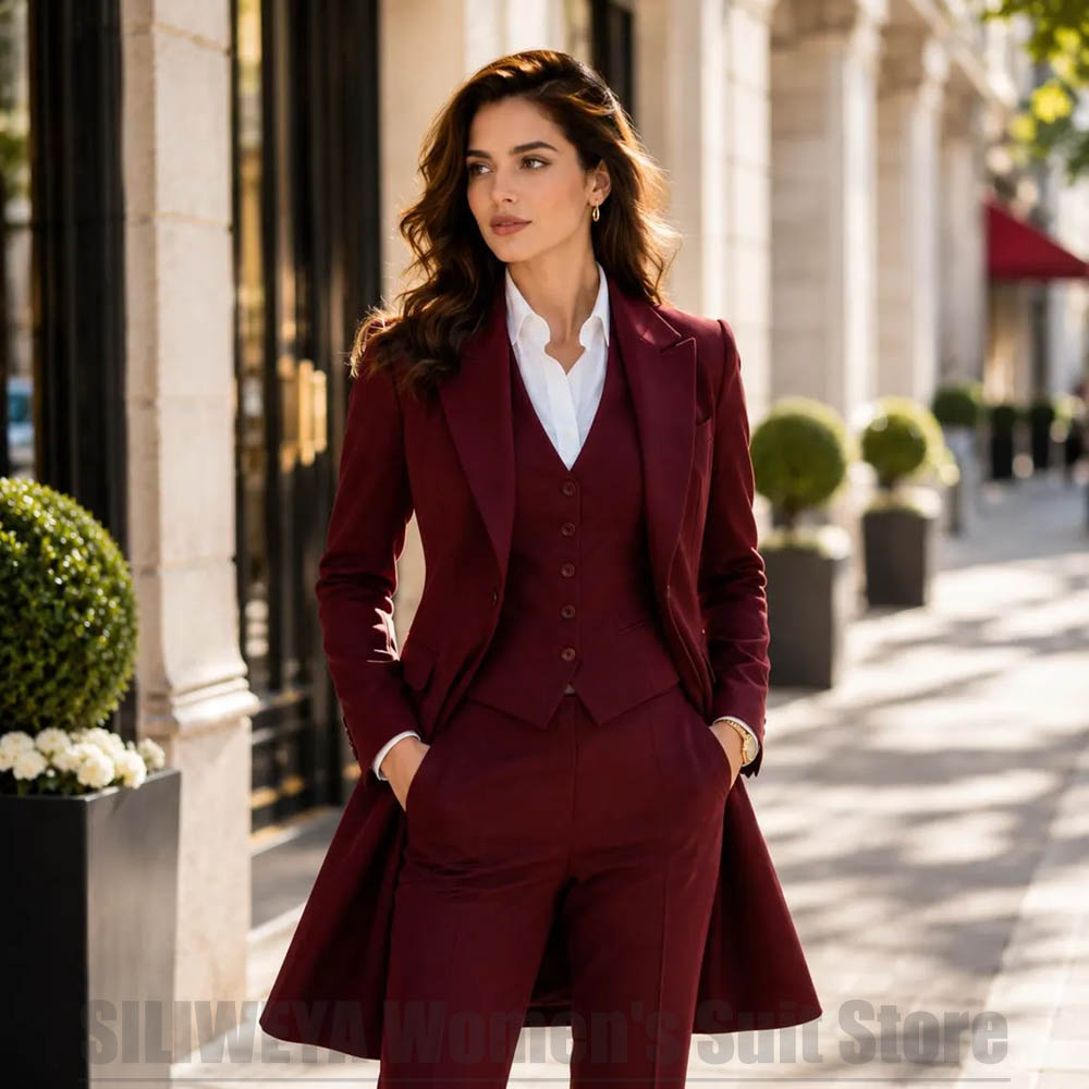 Fashion Women 3 Piece Suit Ele - огляд і ціна Women'S Formal Wear Pants Suit