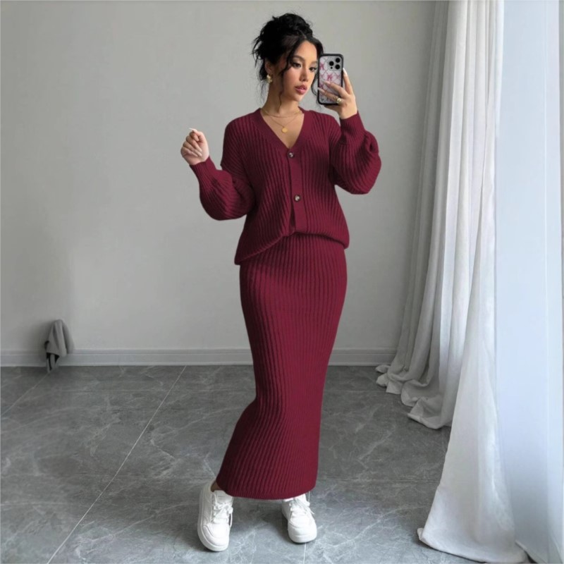 Womens Knitted Sweater Long Sk - огляд і ціна Women'S Formal Wear Cardigan