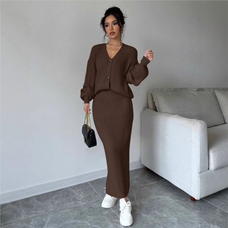 Womens Knitted Sweater Long Sk - огляд і ціна Women'S Formal Wear Cardigan