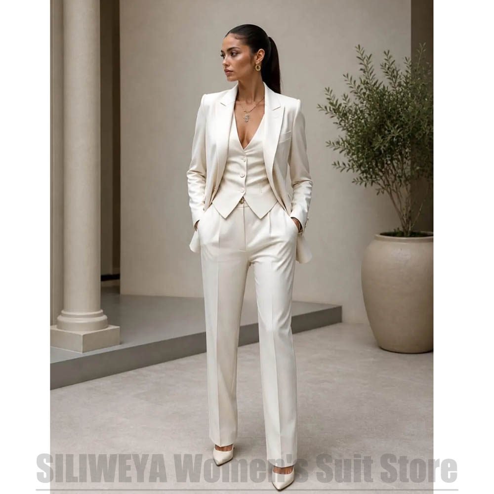 Women 3 Piece Suit Set Blazer  - огляд і ціна Women'S Formal Wear Pants Suit