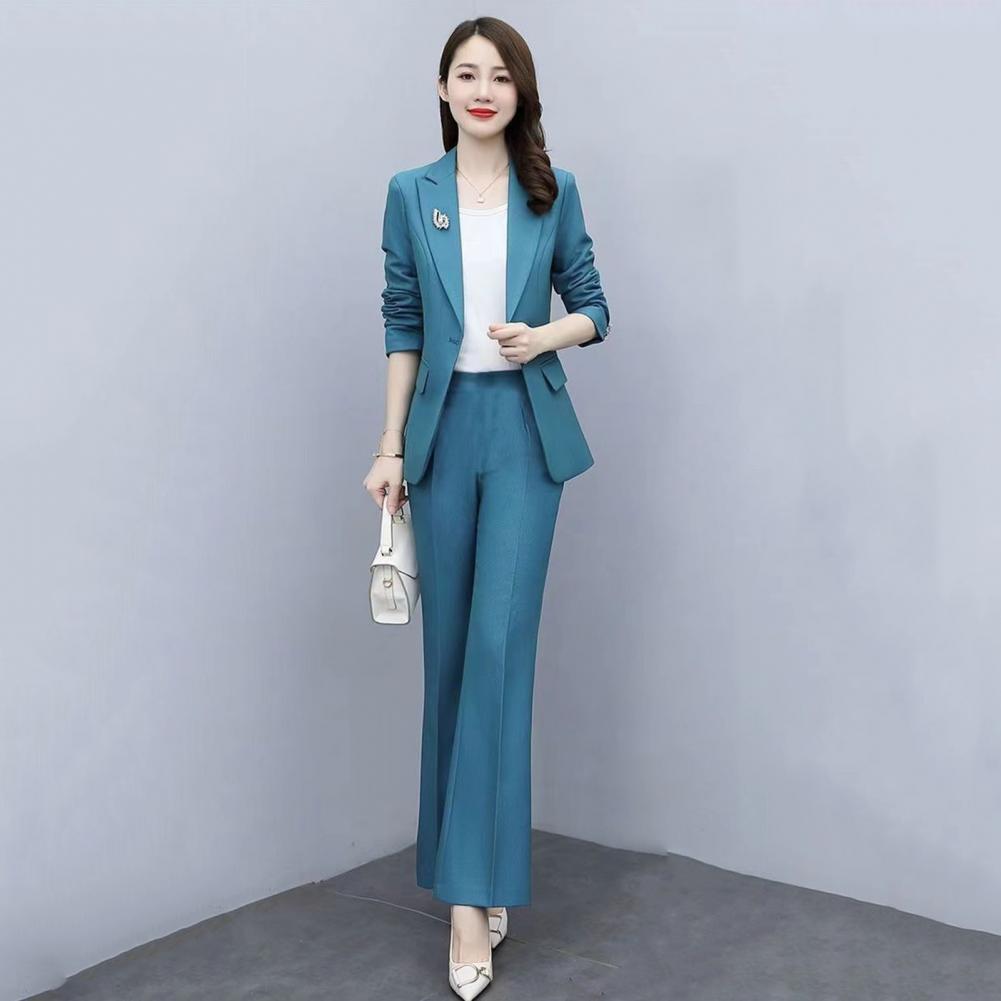 2 Pcs/Set Lady Formal Coat Pan - огляд і ціна Women'S Formal Wear Pants Suit