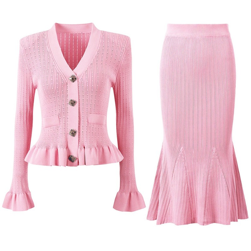 Elegant French Style Women Kni - огляд і ціна Women'S Formal Wear Cardigan